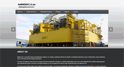 Desktop Screenshot of modeca.eu