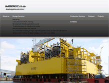 Tablet Screenshot of modeca.eu